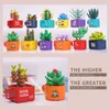 Blocs Mini Blocs de Construction Tasse En Pot Modèle De Fleur Succulente Briques Assemblées DIY Plante Cactus En Pot Décoration Jouet Pour Enfants Cadeau R230718