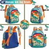 School Bags BIkab Style School Bags Boys Astronautr Backpack School Bookbag for Boys Kids School Dinosaurs Kawaii Backpack Kids Backpack 230718