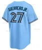 저렴한 27 Vladimir Guerrero Jr. Jersey 2 Justin Turner 야구 Bo Bichette Kevin Gausman Chris Bassitt Santiago Espinal Yimi Garcia Yusei Kikuchi Nathan Lukes Jose