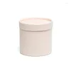 Emballage cadeau 1 PC Mini fleur emballage rond papier boîte emballage câlin seau fête de mariage décorer Vase