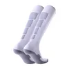 Chaussettes de sport Long Color Match Training Chaussettes de football antidérapantes Hommes Femmes Sports de plein air Chaussettes de football respirantes absorbant la sueur 230719