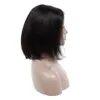 Малазийские человеческие волосы 10a необработанные 13х4 кружевное переднее боб парик натуральный цвет прямой yirubeauty прямой девственный парики 290k