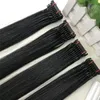 ELIBESS Hair-6D Human Hair Extension 1g s 100strands lot Straight Wave Human Hair 6D1711