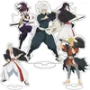 Keychains Jigokuraku Gabimaru Sagiri Yuzuriha Chobei Toma Fuchi Anime Acryl Stand Desk Decor Fans Collection Props