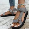 Sıradan Dantel Düz Sandalet Kadınlar Renkleri Yaz Yay Ayakkabıları Moda Açık Moda Açık Leopar Beach Mujer 230718 90