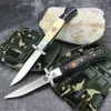 Couteau pliant de poche russe Finka NKVD Edc de qualité supérieure 440C lame résine/ébène poignée outil de camping militaire multi-chasse tactique couteaux de poche UT85 533 3300