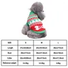 Dog Apparel Christmas Clothes Soft Cute Lightweight Warm Costume Winter Coat Funny Convenient For Veterinary