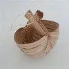 Bowls Thai Style Hand Woven Palm Leaf Smoothie Bowl Coffee Shop Desserts Eco Natural Fruits Plate Creative Storage Basket