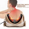 Andra massageföremål Luftkomprimering Knådning Nackkudde Cervical Chiropractic Traction Bår smärtlindringsmassager för traktor 230718