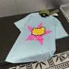 T-shirt da uomo T-shirt firmata da donna Moda estiva di lusso Collezione Kawaii Moda Tendenza moda Camicia a maniche corte Cotone Stampa motivo a cartoni animati