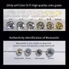 Fedi nuziali 1.0-3.0CT Colore D VVS Real e Rings For Men S925 Regolabile in argento sterling Diamend Band Nome personalizzato 230718