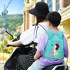 Pillow Motorcycle Safety Strap Seats Belt Harness For Kids Attached To Adult Toddler Leash & Child Fits 2