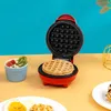 صانع Silencare Mini ، 4 بوصات ، Red S6349S-A كتاب وصفات Waffles Mini الرائع مع الغلوتين ، نباتي ، Paleo ، Dairy + Nut Free ، أكثر من 10+ من السهل متابعة الأدلة