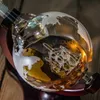 Бокалы вина Nancihui стеклянный винный набор виски скандал хрустальный стеклянный бокал водка -дух дозатор бар -вечеринка
