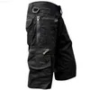 Men's Shorts Summer New Men's Military Cargo Shorts Army Tactical Joggers Shorts Men Cotton Loose Work Casual Short Pants Plus Size 5XL L230719