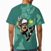 Camisetas para hombres Camiseta para hombres Impresión 3D Moda Transpirable Monopatín de dibujos animados Hip-Hop Oversize Casual Cool Top Vestido de manga corta para hombres sueltos 230718