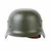 WWII German Elite M35 Helmet Steel Stahlhelm Armor ET68 Combat Retro Replica Head Gear Hat253t