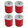 1 2 4 PCS Motorcykeldelar Oilfilter för 400 400i Max 2011 2012 2013 2014 2015 Sym MaxSym 600 600i 20162784