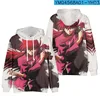 Men's Hoodies WAMNI YU KAKUSHO Merch Hoodie Spring And Autumn Pullover Anime Casual Fashion Clothing Unique Sweatshirt