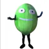 2019 usine professionnelle vert melon poupée mascotte Costume adulte Halloween fête d'anniversaire dessin animé Apparel271E