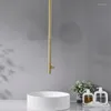 Bathroom Sink Faucets Single Cold Water Faucet Basin Tap Brass Torneira Do Banheiro Mixer In Wall Wash Taps Salle De Bain Black