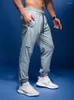 Men's Pants Mens Sexy Invisible Double Zippers Open Crotch Joggers Male Sportswear Bottoms Casual Outdoor Sex Sweatpants Trousers