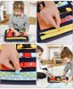 Inteligence Toys Montessori Zabawki zajęte guziki Podstawowe umiejętności edukacja sensoryczna zabawki Inteligencja przedszkola