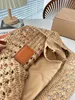 Sac de plage de luxe cleo LE5A7 Sacs à main fourre-tout pour femme Fourre-tout hobo Sac de designer EN RAPHIA CROCHET Voyage en bord de mer Portefeuille Mode Y Sacs à bandoulière