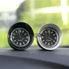 Interior Decorations Car Ornament Luminous Quartz Round Clock Automobile Dashboard Decoration Creative Digital Pointer Watch Car Interior Accessories x0718