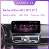 10 25 Qualcomm Android 11 6G RAM 128 ROM Car PC Radio Navigazione GPS Bluetooth WiFi Unità principale Schermo per Mercedes Benz E Cla272U