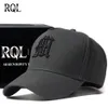 Bollmössor Vinterbaseballmössa för män Fashion Hip Hop Style Fishing Sports Hat Trucker Hat High Profile broderad stor storlek XL 230718