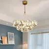 Kroonluchters AiPaiTe Moderne Minimalistische LED Glazen Woonkamer Kroonluchter Winkel Commerciële Bubble Restaurant Slaapkamer Hoofdverlichting