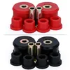 Kit boccole braccio di controllo anteriore PER VW Beetle 98-06 Golf 85-06 Jetta 85-06 Poliuretano NERO ROSSO PQY-CAB01263u