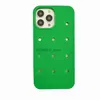 Hoesjes voor mobiele telefoons New Hole Case DIY Button Decoration iPhone 14pro Apple 12 Phone Case 11 Japan Korea 13 Women's Dress up Silicone Soft J230719