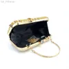 Evening Bags 2023 New Handmade Sequins Influential Fashion Handmade Beaded Dinner Bag Z230719