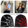 Beanie/Skull Caps Y2K Beanie Spider Web Hat Y2K Knit Beanie Hat Skallies Beanie Spider Web Beanie Hat Baggy Slouchy Beanie Cap Skull Cap J230719