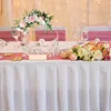 Fleurs décoratives 10pcs métal floral cerceau table décor de bureau guirlande anneau de fer centres de table de mariage porte-carte couronne fleur fête à la maison