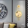 Wall Lamps RONIN Gold Creative Sconces Lights Modern Brass LED Enamel Fixtures For Home Bedroom