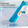 Gun Toys Auto Water Sucking Burst Pistola ad acqua elettrica Kids Beach Pool Water Fight Power Shooting Summer Outdoor Pistola ad acqua Giocattolo Regali 230718