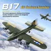 Modelo de aeronave CSOC controlado remotamente com luz B17 B16 F22 Resistente à queda Planador de asa fixa Espuma RC Aviões 230719