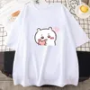 Anime Chiikawa Print T-shirts Japanse Manga Harajuku Mode O-hals Meisjes T-shirt Streetwear Casual Kawaii Vrouw Katoen Tees