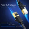 Cabo Ethernet RJ45 Cat7 Lan Cable FTP RJ 45 Network Cable for Cat6 Compatible Patch Cord for Modem Router Ethernet258y