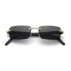 Metal Elmas Kapalı Çıkarık Gözlükler 2022 Sınır ötesi trend güneş gözlükleri Kadın Moda Giyim Sürüş Güneş Gözlüğü Erkekleri