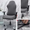 Chair Covers Elastic Office Seat Cover With Armrest Spandex Gaming Computer Chairs Splicover For Armchair Protector 1pc