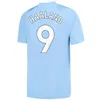 Neues 23 24 HAALAND DE BRUYNE Fußballtrikot GREALISH MANS MAHREZ Fußballtrikot 2023 2024 BERNARDO JOAO CANCELO RODRIGO FODEN Heim-Auswärtstrikot für Erwachsene, Herren und Kinder