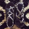 Vrouw kleur zomer bijpassende Romeinse touw knoop strand teen sandalen mode comfortabele vrouwen plus size schoenen 230718 399