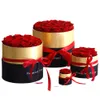 Rose éternelle dans une boîte Préservée de vraies fleurs de rose avec coffret Le cadeau de la fête des mères Cadeaux romantiques pour la Saint Valentin Wholesa244Z