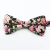 Bow Ties pour hommes ajusté vintage floral imprimé papillon coton papillon doux panda motif de fleur de marié accessoires de fête de bal cadeau