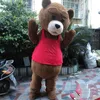 2018 Factory Direct Customized Bear Mascot Costume Teddy Bear Mascot Costume Adult Size 271o