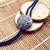 Bolo Ties Cravatta Bolo Catena della camicia retrò Collana in pelle di corda con testa di drago Cravatta lunga HKD230719